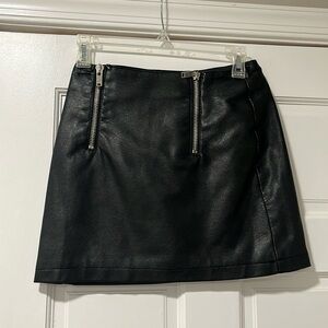Forever 21 small leather skirt